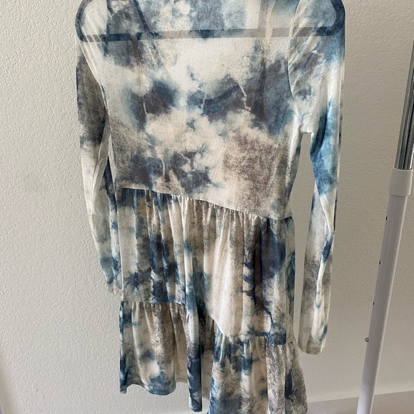 Sheer tie-dye dress - Picture 3 of 3